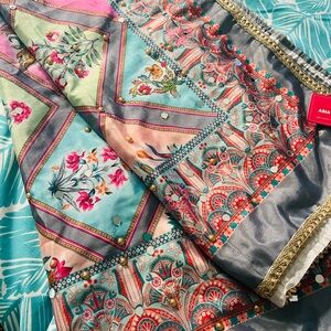 Colorful Floral Scarf